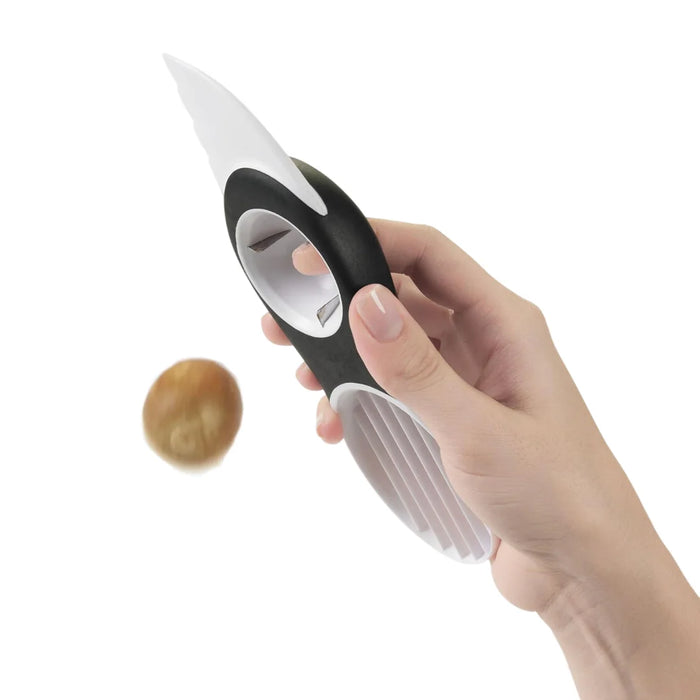 elevenpast avocado slicer OXO 3-in-1 Avocado Slicer - White 1143380 719812034331