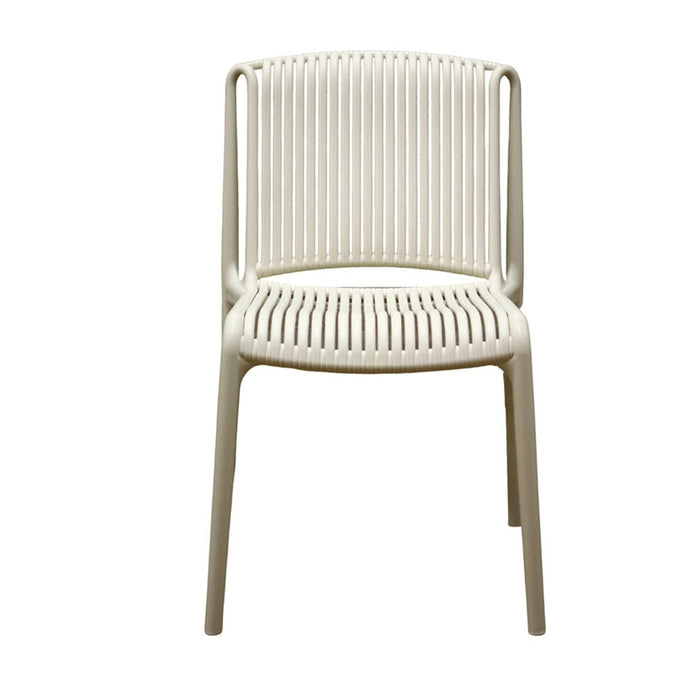 elevenpast Chairs Cream Briana Stackable Side Chair | Green, Cream or Brown 11799CREAM