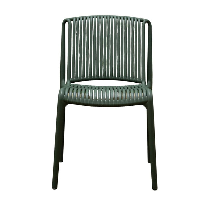 elevenpast Chairs Green Briana Stackable Side Chair | Green, Cream or Brown 11799GREEN