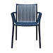 elevenpast Chairs Blue Reece Stackable Armchair | Grey, Blue or White 11808BLUE
