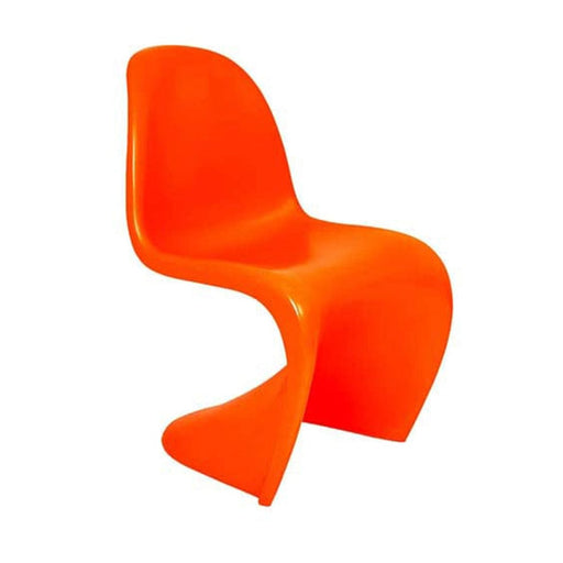elevenpast Orange Curve Chair - Polypropylene 1190138