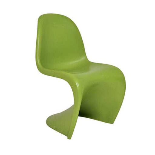 elevenpast Green Curve Chair - Polypropylene 1190139