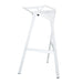 elevenpast Bar stool White Geo Bar Stool 1191738