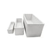 elevenpast Pots & Planters Japi Double Walled Window Box Planter White