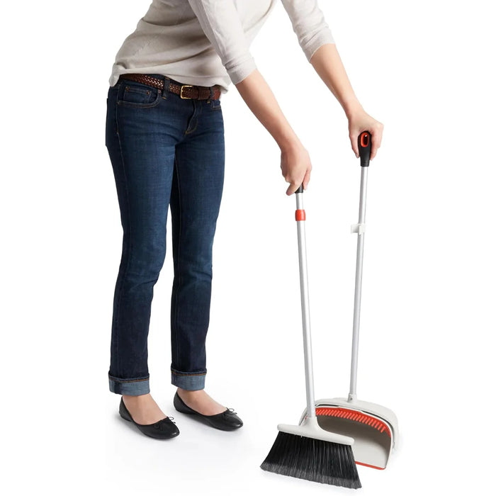 elevenpast broom OXO Large Sweep Set with Extendable Broom 12125800 719812042596