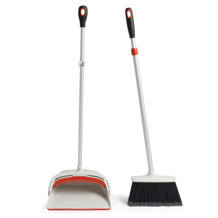 elevenpast broom OXO Large Sweep Set with Extendable Broom 12125800 719812042596