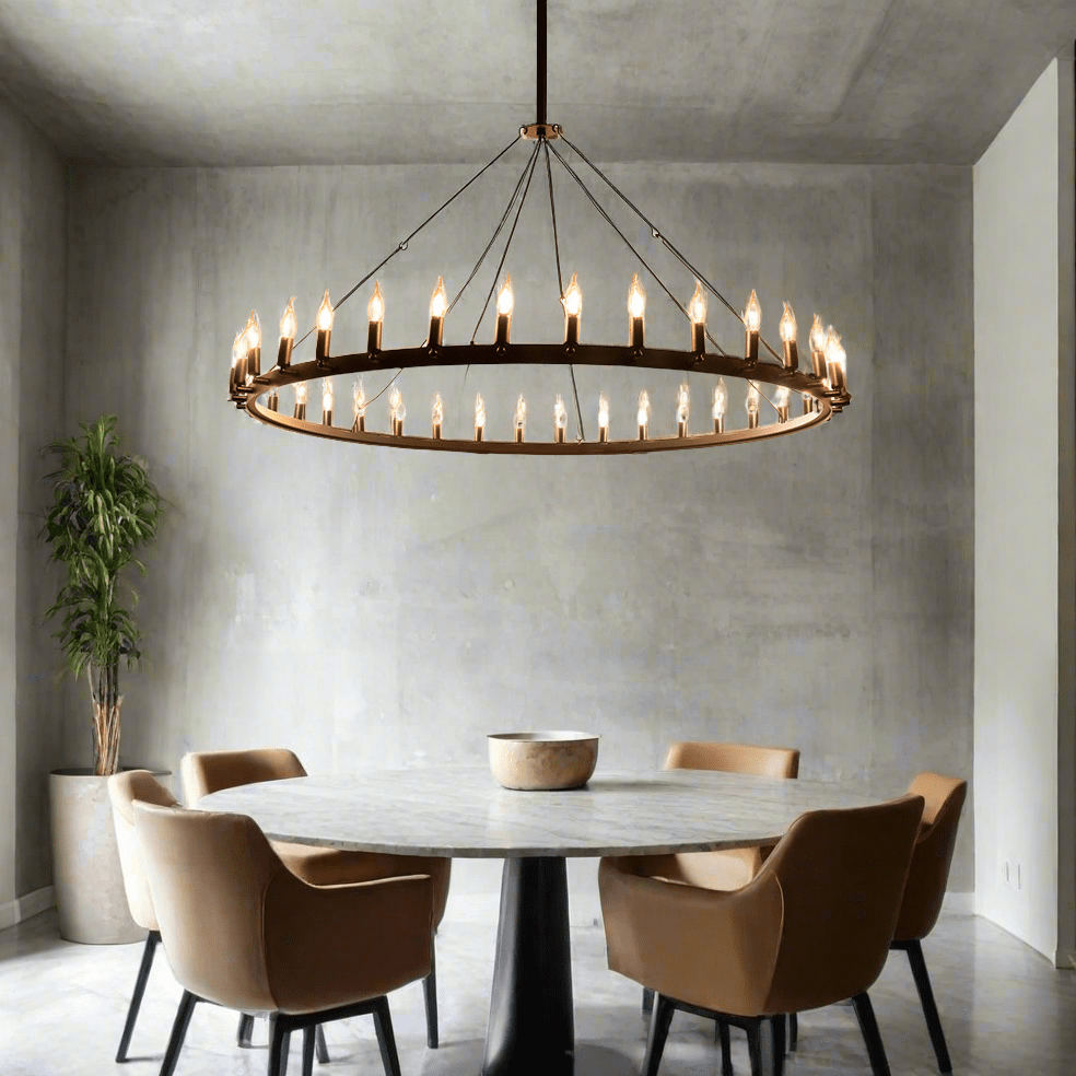 Manor House Round Chandelier– elevenpast