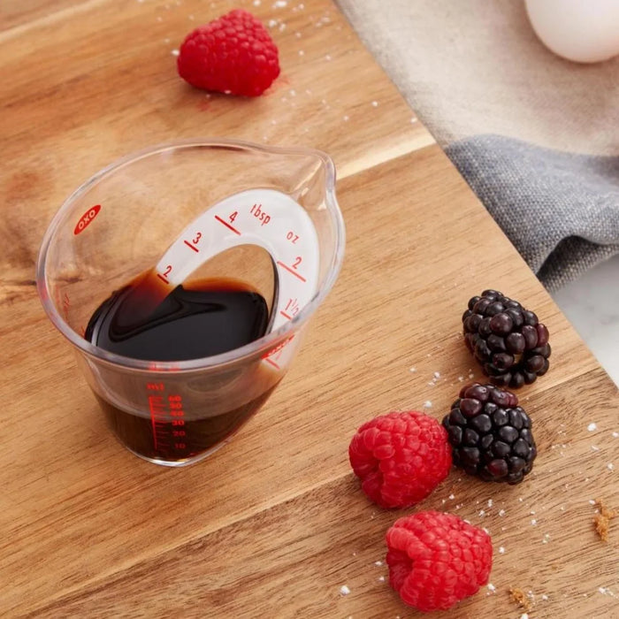 elevenpast measuring jugs OXO Mini Angled Measuring Cup, 60 ml/Quarter Cup 1238480 719812033846
