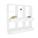 elevenpast Bookcase Marley Wooden Bookcase White 1247756