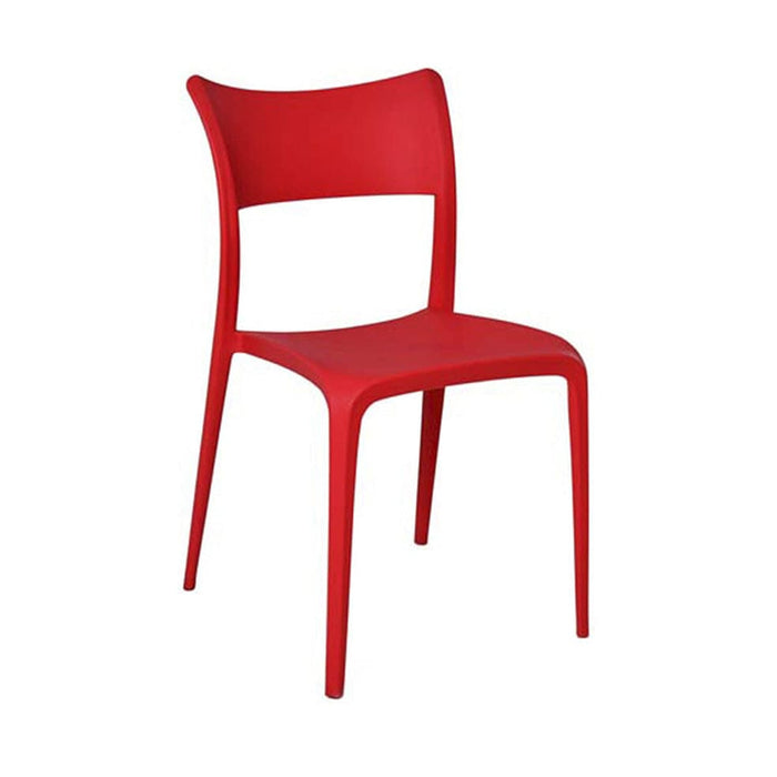 elevenpast Red Elsa Cafe Chair 1271638