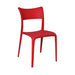 elevenpast Red Elsa Cafe Chair 1271638