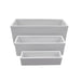 elevenpast Pots & Planters Japi Double Walled Window Box Planter White