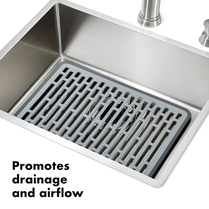 elevenpast sink mat OXO Good Grips Silicone Sink Mat - Large 13138200 719812043838