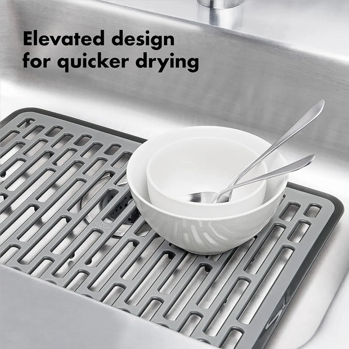 elevenpast sink mat OXO Good Grips Silicone Sink Mat - Large 13138200 719812043838