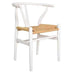 elevenpast White Wishbone Wegner Wood Chair 1318692
