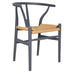 elevenpast Grey Wishbone Wegner Wood Chair 1318715