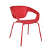 elevenpast Red Replica Vad Cafe Chair - Steel 1328059