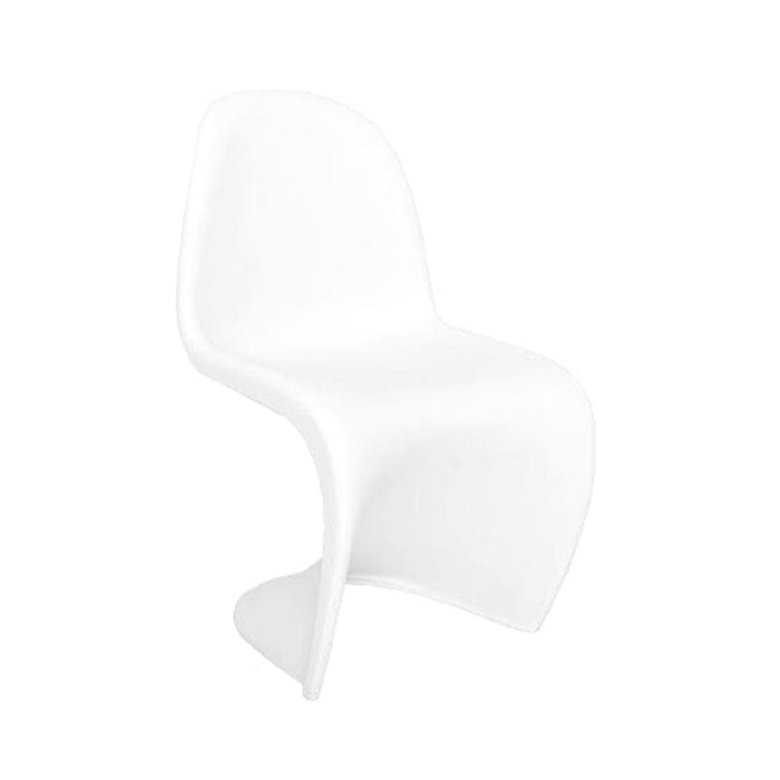 elevenpast White Curve Chair - Polypropylene 1329827