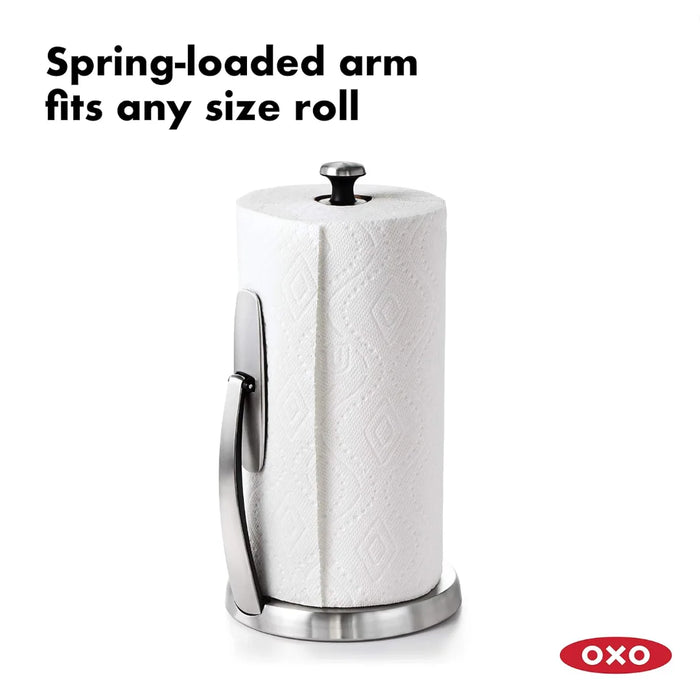 elevenpast paper towel holder OXO Good Grips SimplyTear Paper Towel Holder 13321800