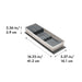 elevenpast knife organiser OXO Compact Knife Drawer Organizer 13322300 840097701134