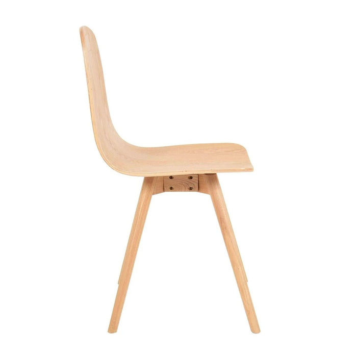 elevenpast cafe chair Scandi Curve Wooden Cafe Dining Chair 1343922