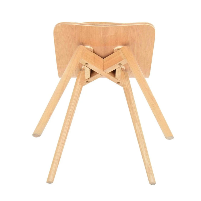 elevenpast cafe chair Scandi Curve Wooden Cafe Dining Chair 1343922