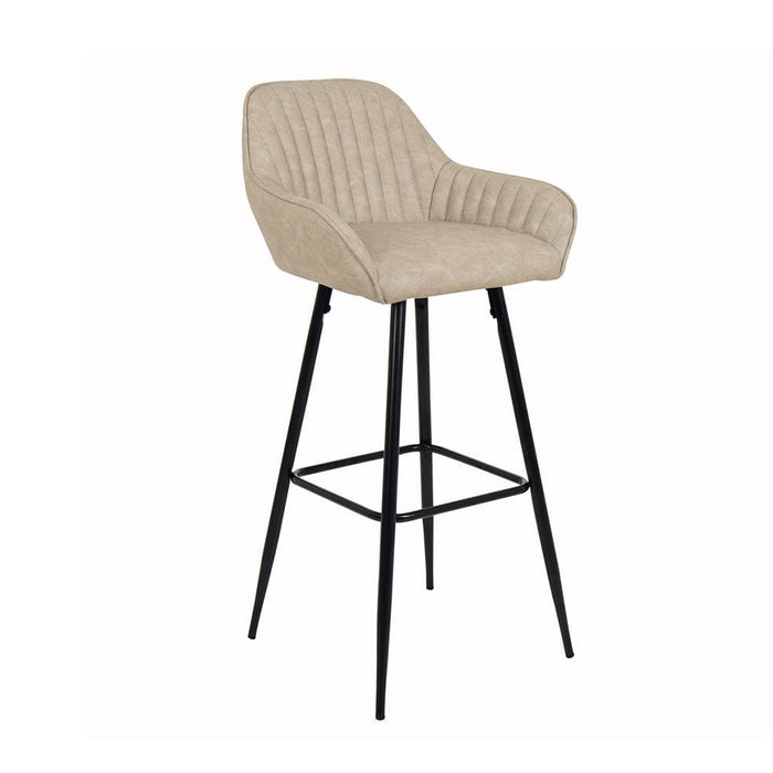 elevenpast Bar stool Matte Taupe Stelio Bar Stool | Ten Colour Options 1356311