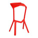 elevenpast Bar stool Red Replica Shark Bar Stool 1357301