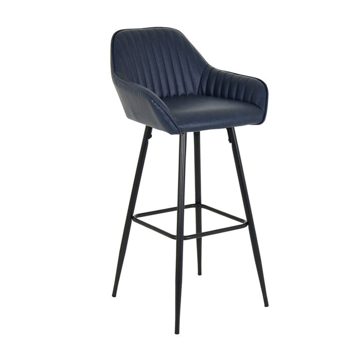 elevenpast Bar stool Navy Blue Stelio Bar Stool | Ten Colour Options 1380187