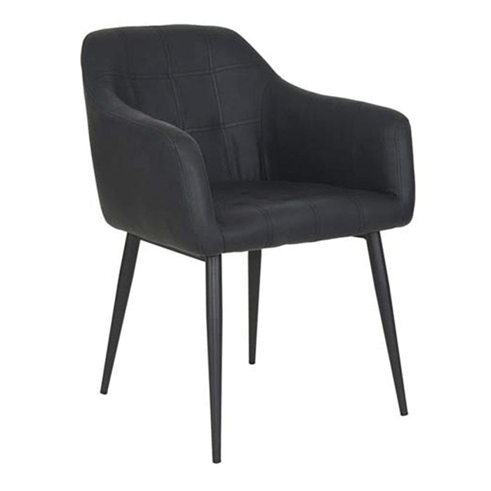 elevenpast Black Blockster Arm Chair 1381986