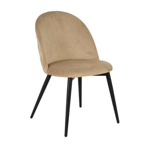 elevenpast Ivory Replica Jasmine Chair - Metal and Velvet 1391244