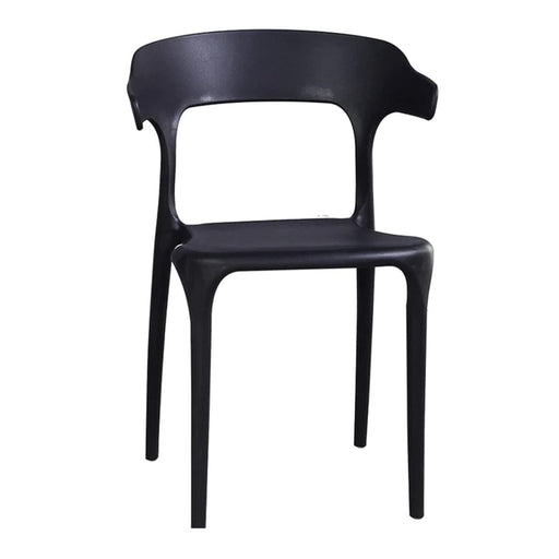 elevenpast Chairs Cheslin Polypropylene Chair Black 1600063 6009552917129
