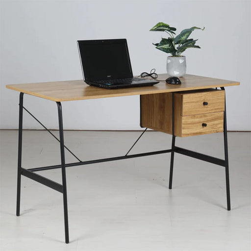 elevenpast Desks Kage Wood and Metal Office Desk 1600136 6009552940332