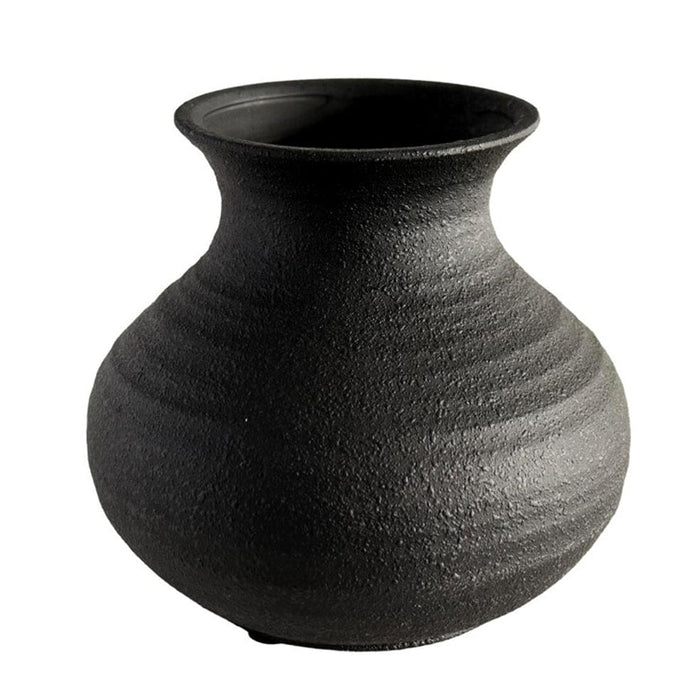 elevenpast Pots & Planters Large Yen Ceramic Plantar Black | Small or Large 16334LA941