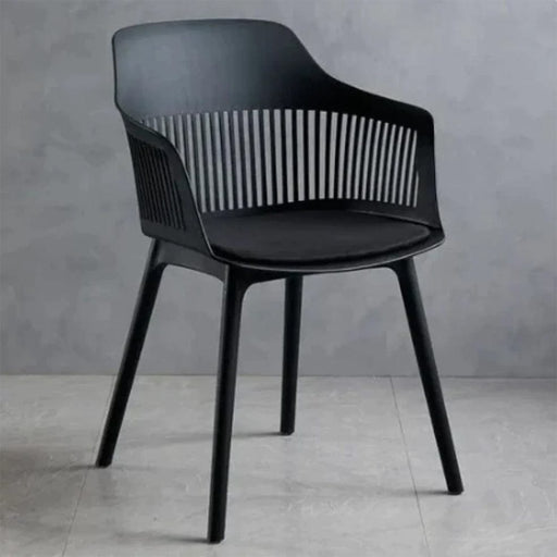 elevenpast Chairs Black Millie Polypropylene Chair 2001389 6009552919093