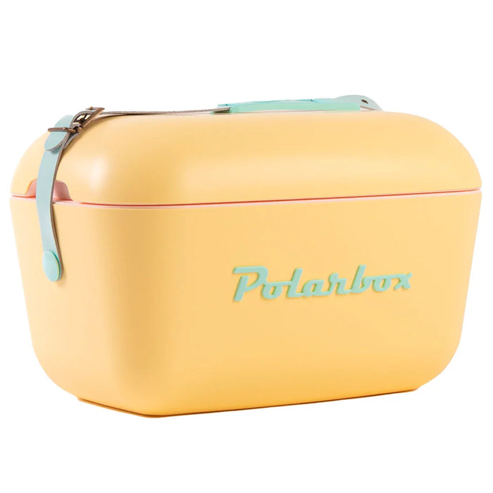 elevenpast 20L Polarbox Retro Cooler Box 20L / 12L Yellow 10002 8436582992549