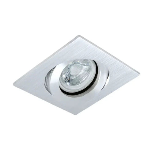 elevenpast down wall light Brushed Aluminium Axiom Tilt GU10 Downlight 2214.2