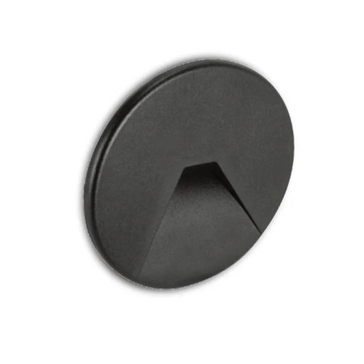 Spazio LED footlight Black Orion Round Wink LED Footlight - Black | White 2385.0230