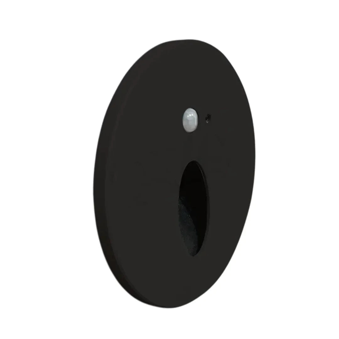 Orion Drop Round CCT LED Footlight with Motion Sensor - Black | White ...