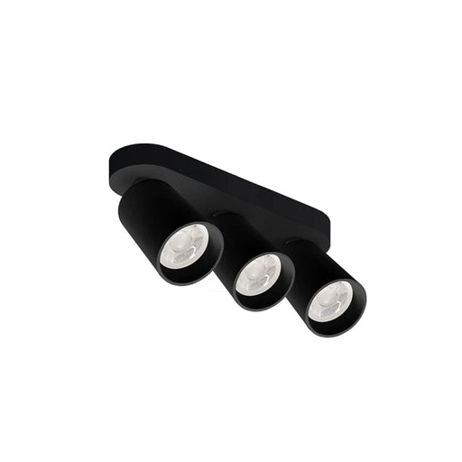 Spazio Spotlight Black Flip All Over Thrice Aluminium Spotlight White | Black 246609.T.30