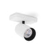 elevenpast Spotlight White Lone Square Base Single Spotlight - Aluminium 246611.31