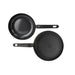 elevenpast Frying Pan Cosy aqnd Trendy Full Black Frying Pan - 24cm | 28cm | 32cm