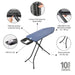 Brabantia ironing board Brabantia Ironing Board C – 124 × 45 cm with Solid Steam Unit Holder - Multiple colours