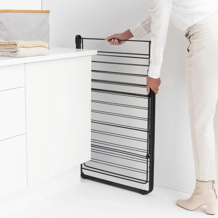 elevenpast drying rack Brabantia HangOn Drying Rack 25m – White | Metallic Grey | Matt Black