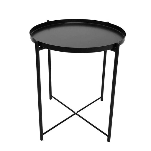 elevenpast Black Nord Metal Side Table Black | Grey | White | Green | Pink 273BK