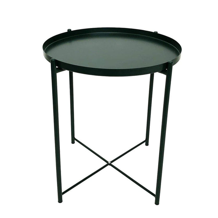 elevenpast Emerald Green Nord Metal Side Table Black | Grey | White | Green | Pink 273GRN