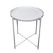elevenpast White Nord Metal Side Table Black | Grey | White | Green | Pink 273WH