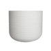 elevenpast Pots & Planters Lagoon Round Japi Planter in Off White - 3 Sizes