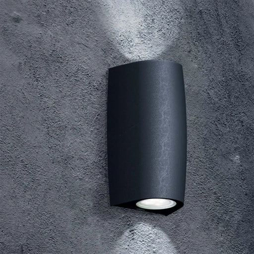 Spazio Wall Light 2 Light Marta 90 CTC Shockproof Resin Up and Down Wall Light 2A4.000.000.AXL2K