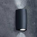 Spazio Wall Light 2 Light Marta 90 CTC Shockproof Resin Up and Down Wall Light 2A4.000.000.AXL2K
